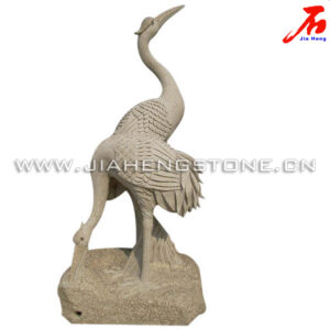 供应仙鹤石雕 仙鹤雕刻 仙鹤雕塑