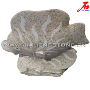 供应金鱼雕刻 金鱼石雕 金鱼雕塑2