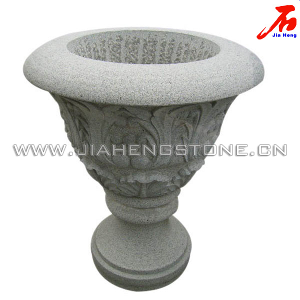 供应人物雕刻花盆 别墅花盆 广场花盆雕塑1