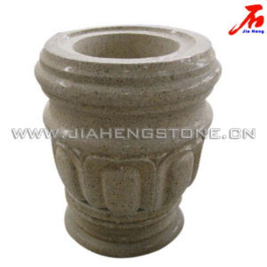 供应各种工艺花盆石雕 中式石雕花盆 欧式石雕花盆1