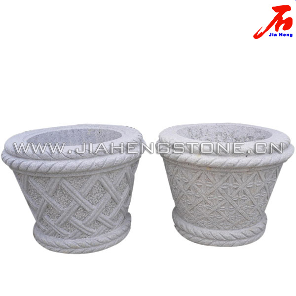 供应各种工艺花盆石雕 中式石雕花盆 欧式石雕花盆3