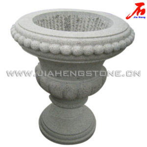 供应石材花盆雕刻 室外花盆雕塑 景观花盆雕刻1