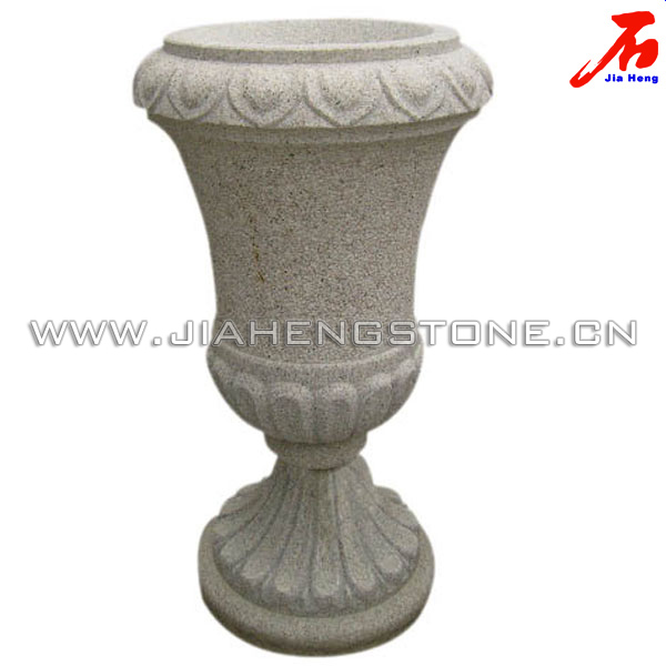 供应石材花盆雕刻 室外花盆雕塑 景观花盆雕刻3