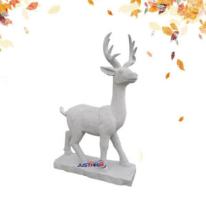 批发花岗岩鹿雕刻