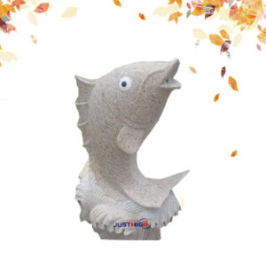 批发花岗岩鱼雕刻