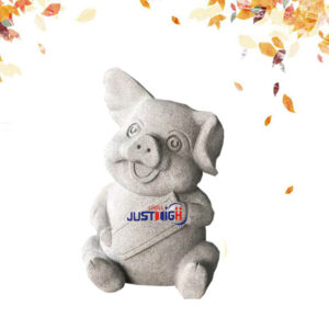 批发花岗岩猪雕刻