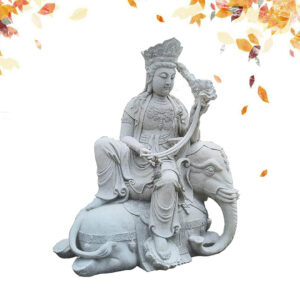 文殊菩萨花岗岩雕刻