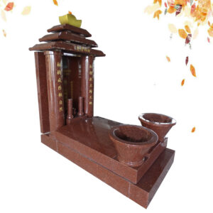 红色花岗岩墓碑制造商